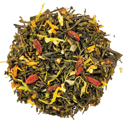 Thé Oolong - Fraise Menthe Vrac